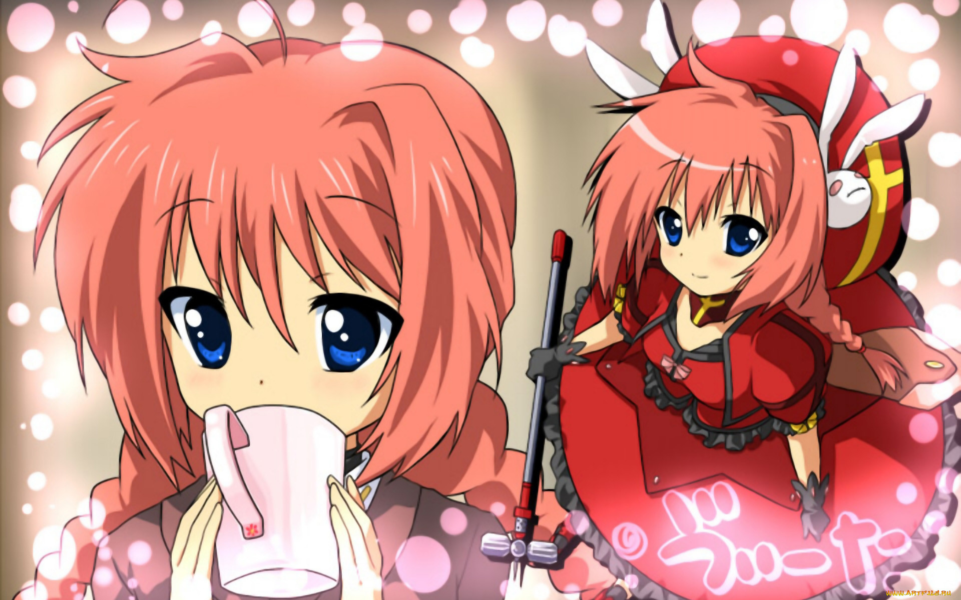 , mahou, shoujo, lyrical, nanoha